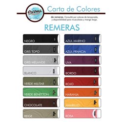 Remeras Unisex Lisas