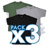 Remeras Lisas Pack x3
