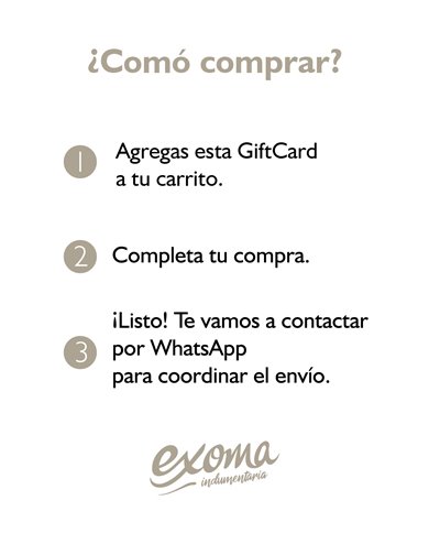 Gift Card ·Exoma·