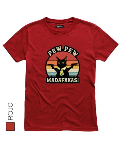 Pew Pew - Unisex / Roja / XXL