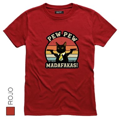 Pew Pew - Unisex / Roja / XXL