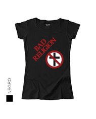 Bad Religion - Mujer / Negra / L