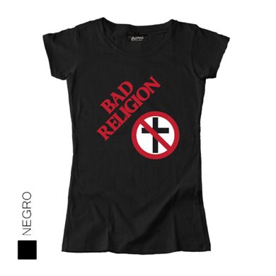 Bad Religion - Mujer / Negra / L
