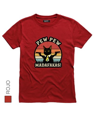 Pew Pew - Unisex / Roja / XXL