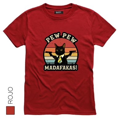 Pew Pew - Unisex / Roja / XXL