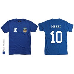 AFA Messi Tricampeon con espalda