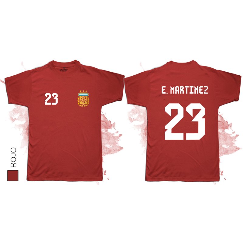 AFA Dibu Martinez Tricampeon con espalda