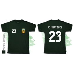 AFA Dibu Martinez Tricampeon con espalda