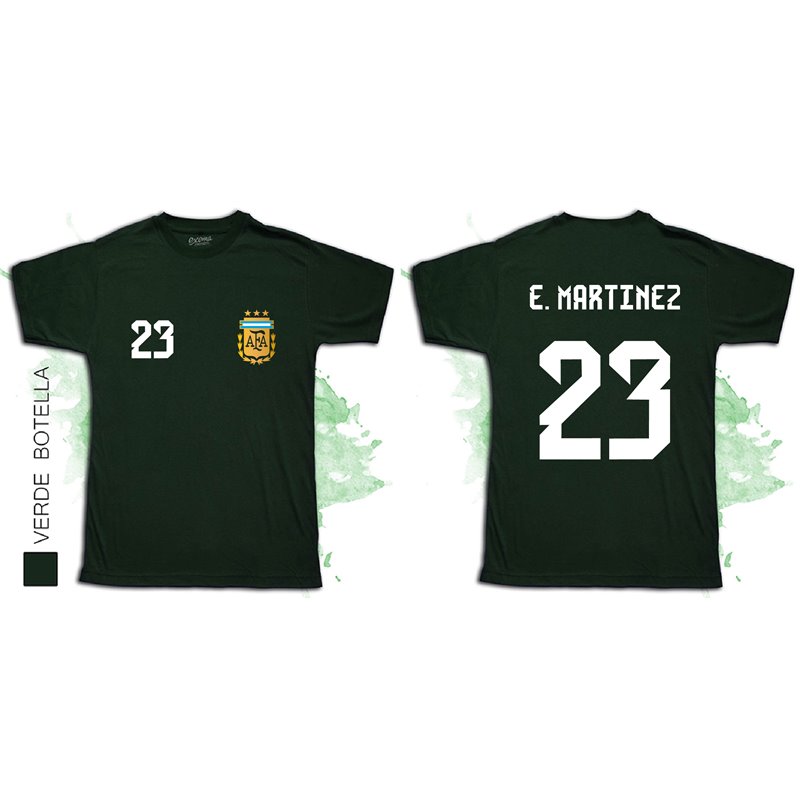 AFA Dibu Martinez Tricampeon con espalda