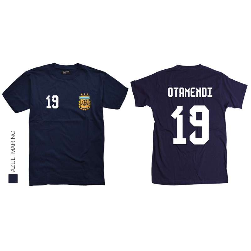 AFA Otamendi Tricampeon con espalda