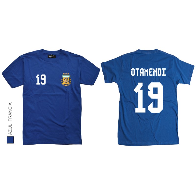 AFA Otamendi Tricampeon con espalda