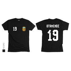 AFA Otamendi Tricampeon con espalda