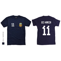 AFA Di Maria Tricampeon con espalda