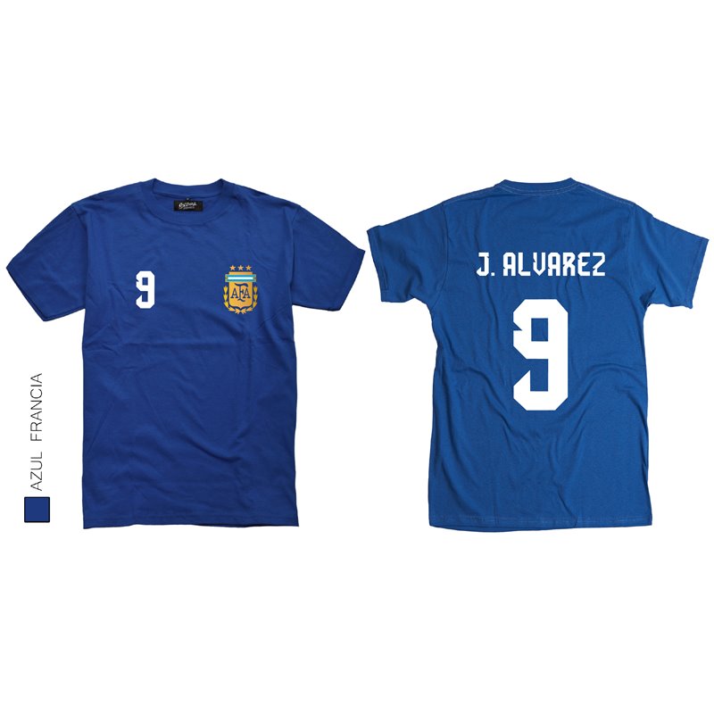 AFA Julián Álvarez Tricampeon con espalda