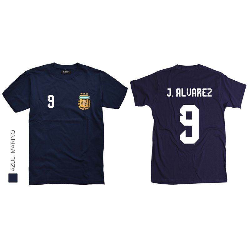 AFA Julián Álvarez Tricampeon con espalda